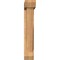 Ekena Millwork Traditional Slat Smooth Bracket w/ Offset Brace, Western Red Cedar, 5 1/2"W x 24"D x 32"H BKT0604X24X32TRA06SWR - alternate 3